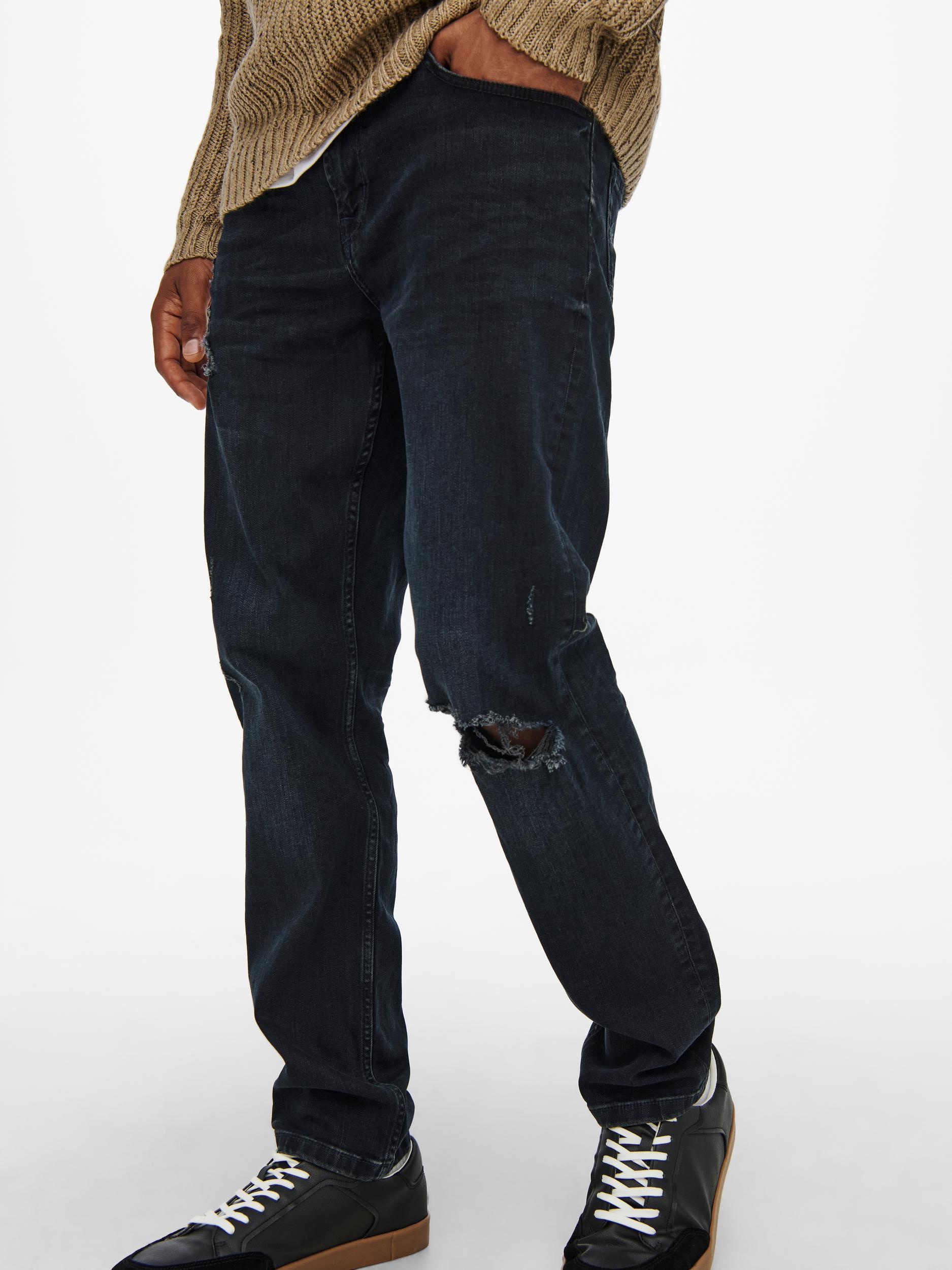 Only & Sons jeans ONSLOOM LIFE SLIM BLUE BLACK PK 9812
