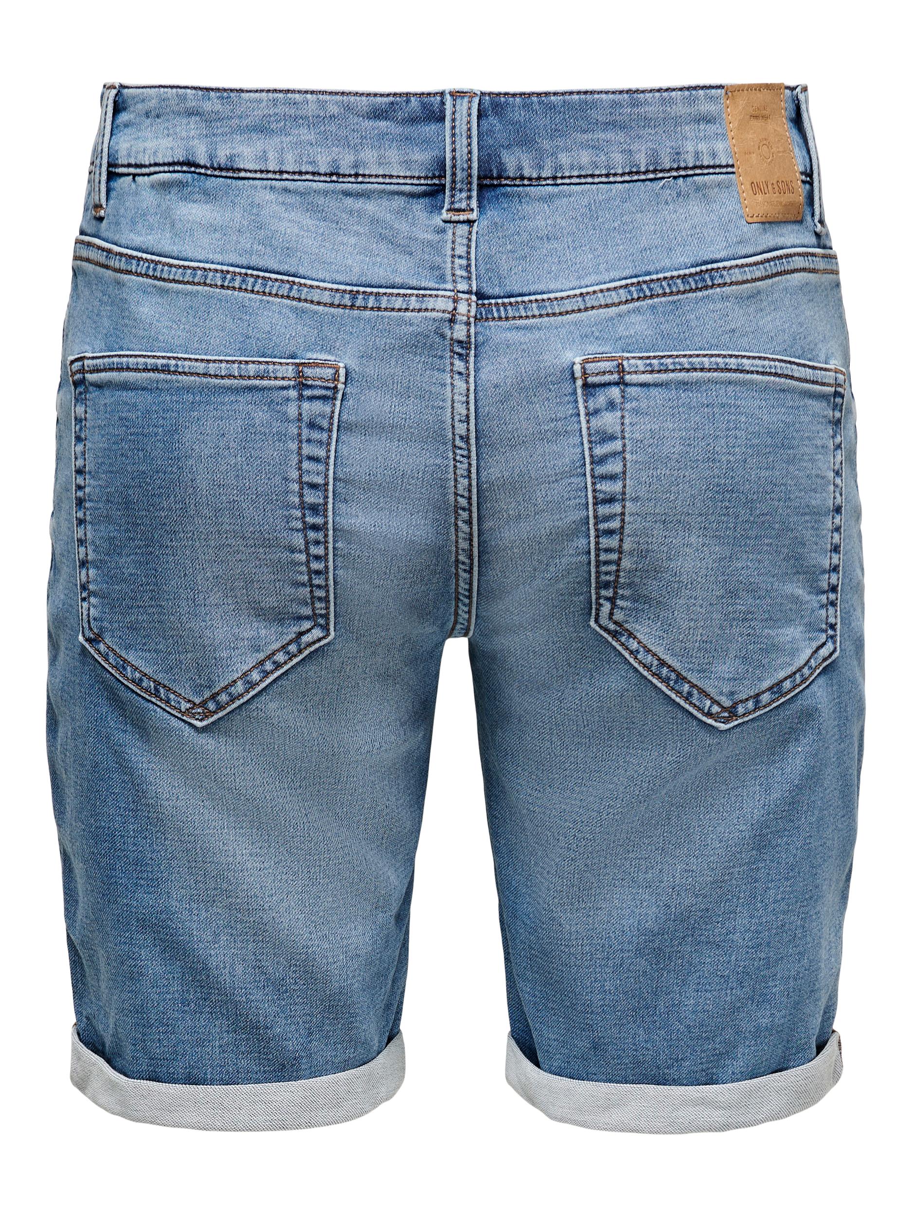 Only & Sons Jeansshort ONSPLY LIFE JOG BLUE SHORTS PK 8584