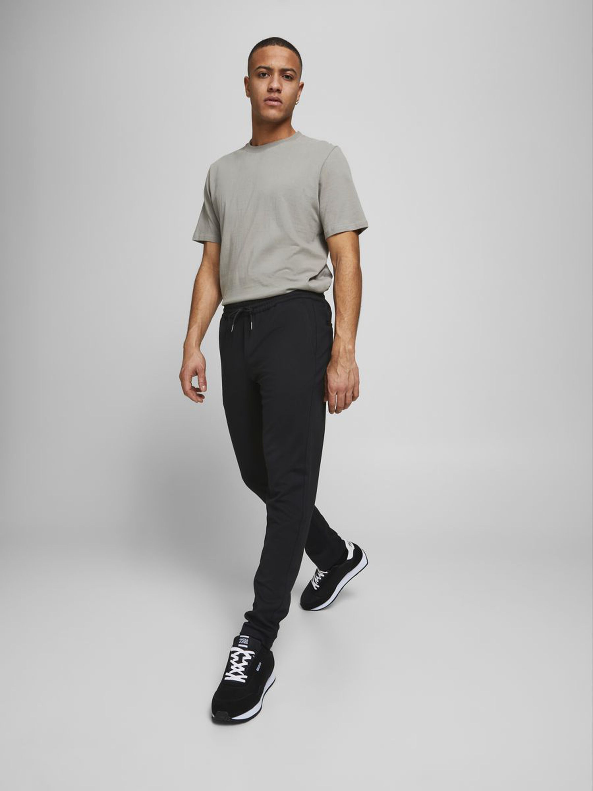 Jack & Jones Chinohose JJIWILL JJPHIL NOR BLACK