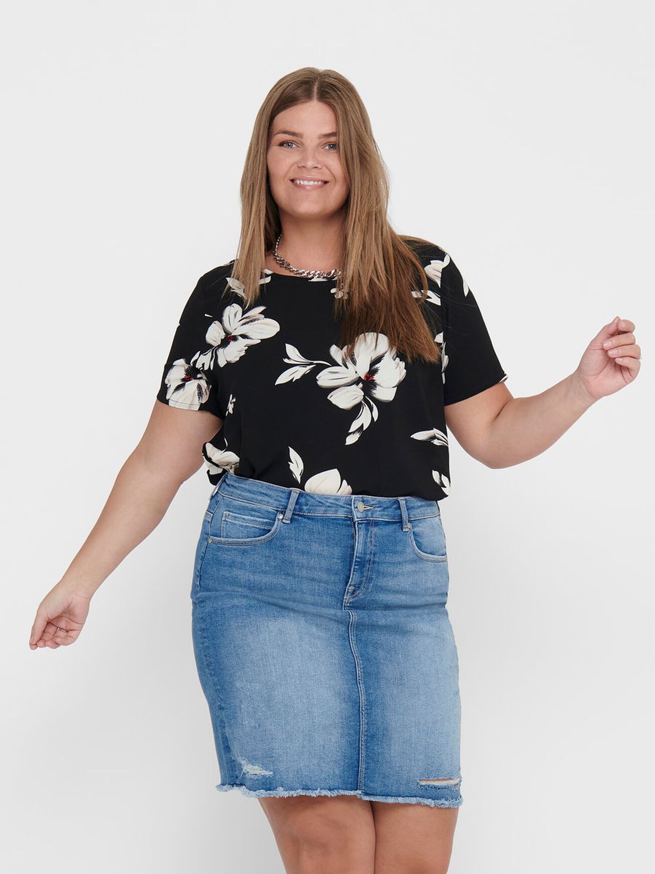 Carmakoma Top CARVICA SS AOP TOP NOOS