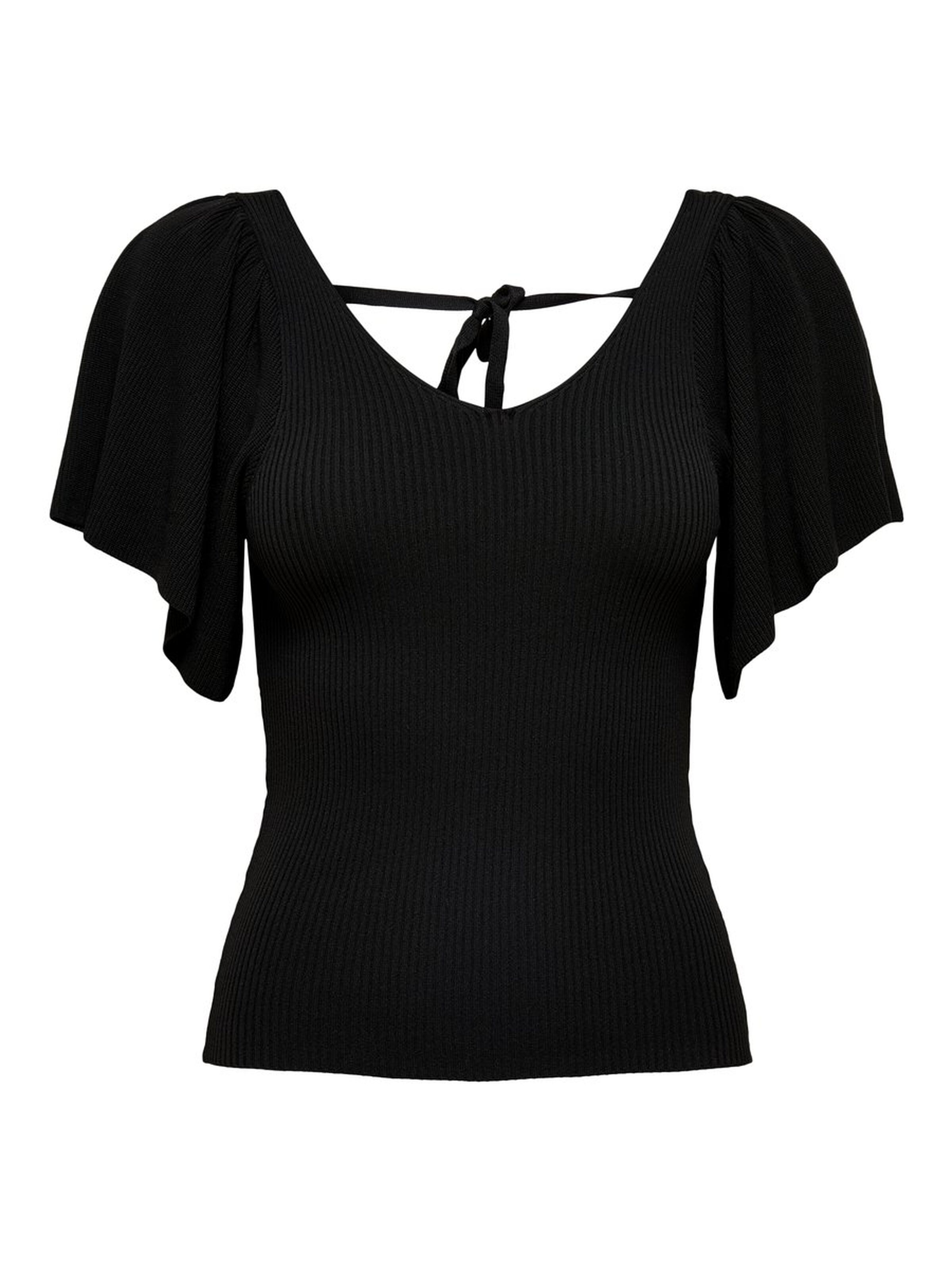 Only T-Shirt  ONLLEELO SS BACK PULLOVER KNT 