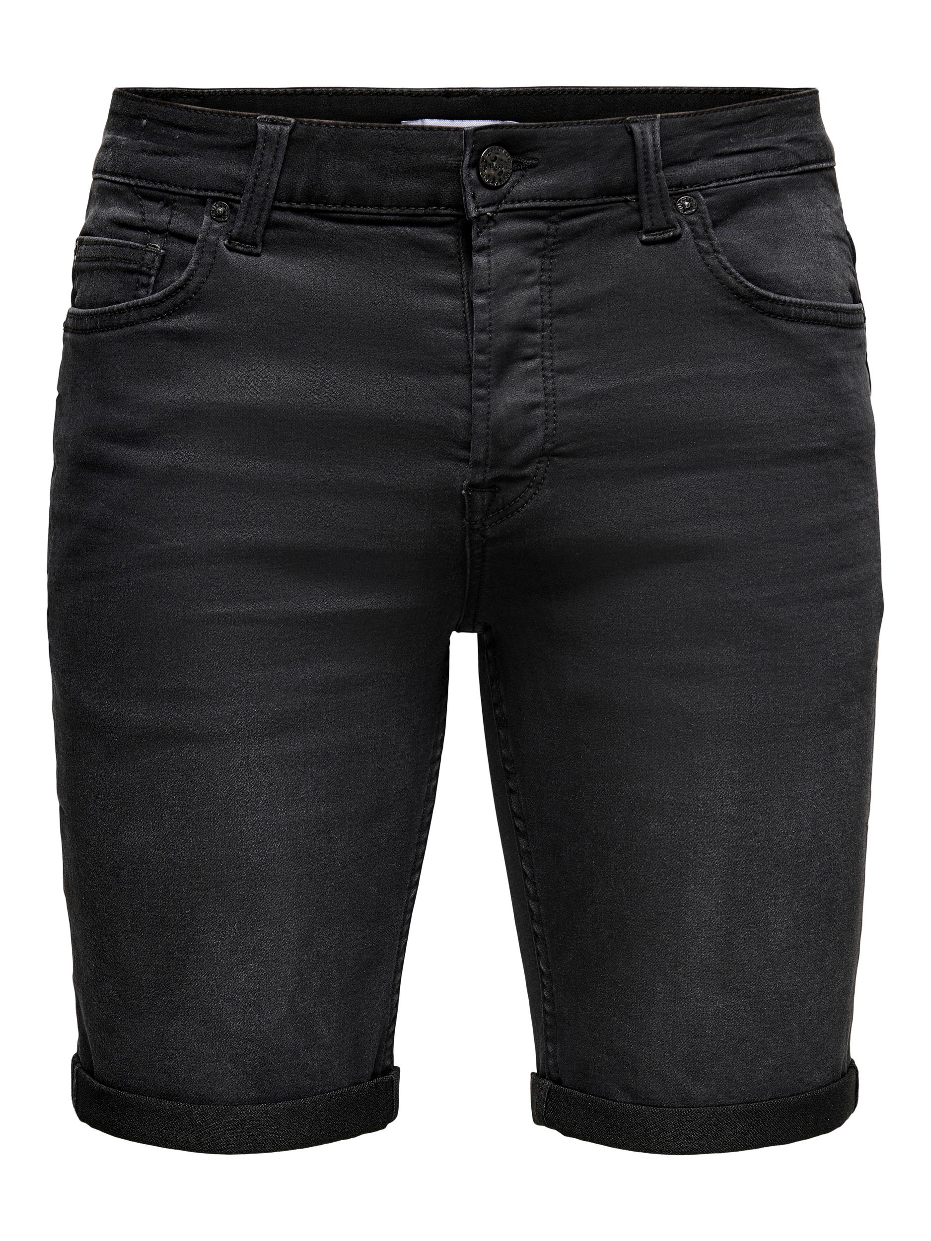 Only & Sons Jeansshorthort ONSPLY LIFE REG BLK JOG SHT PK 8581