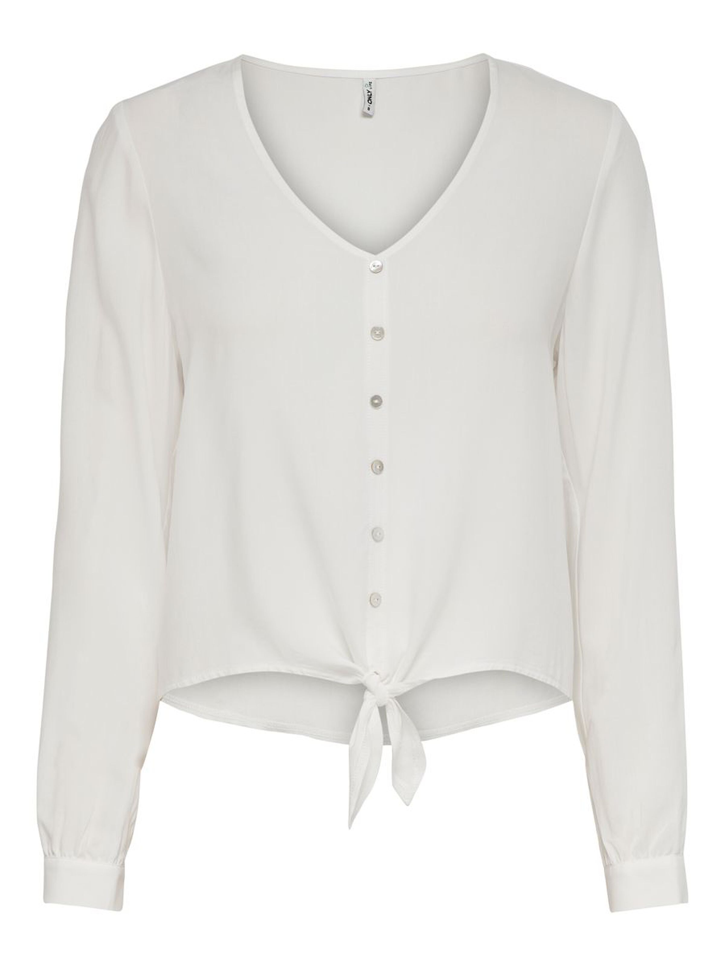 Only T-Shirt ONLNINA LIFE LS TIE SHIRT