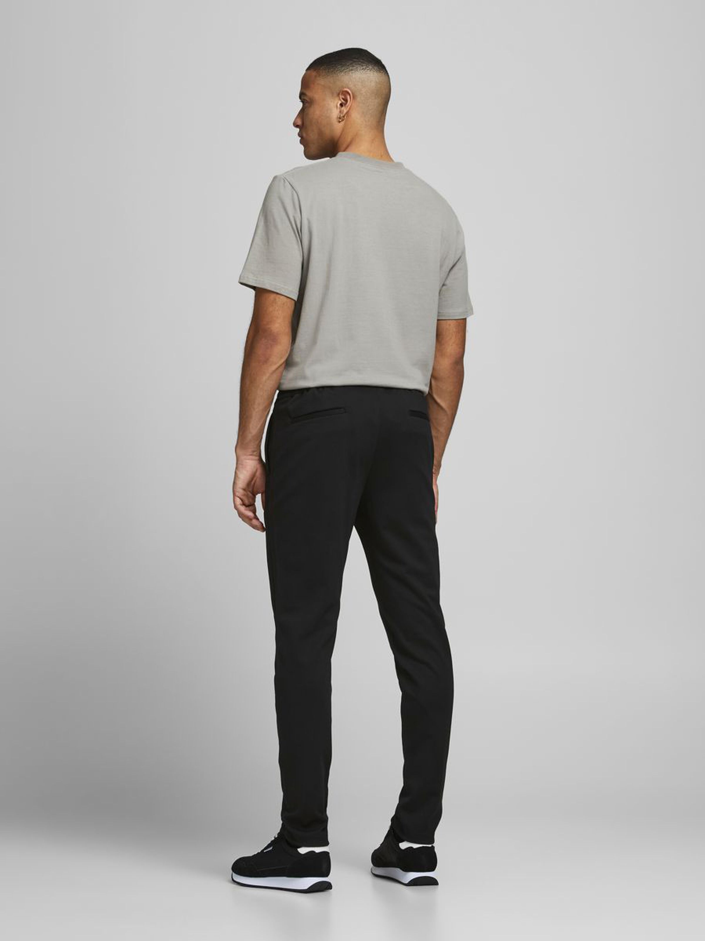 Jack & Jones Chinohose JJIWILL JJPHIL NOR BLACK