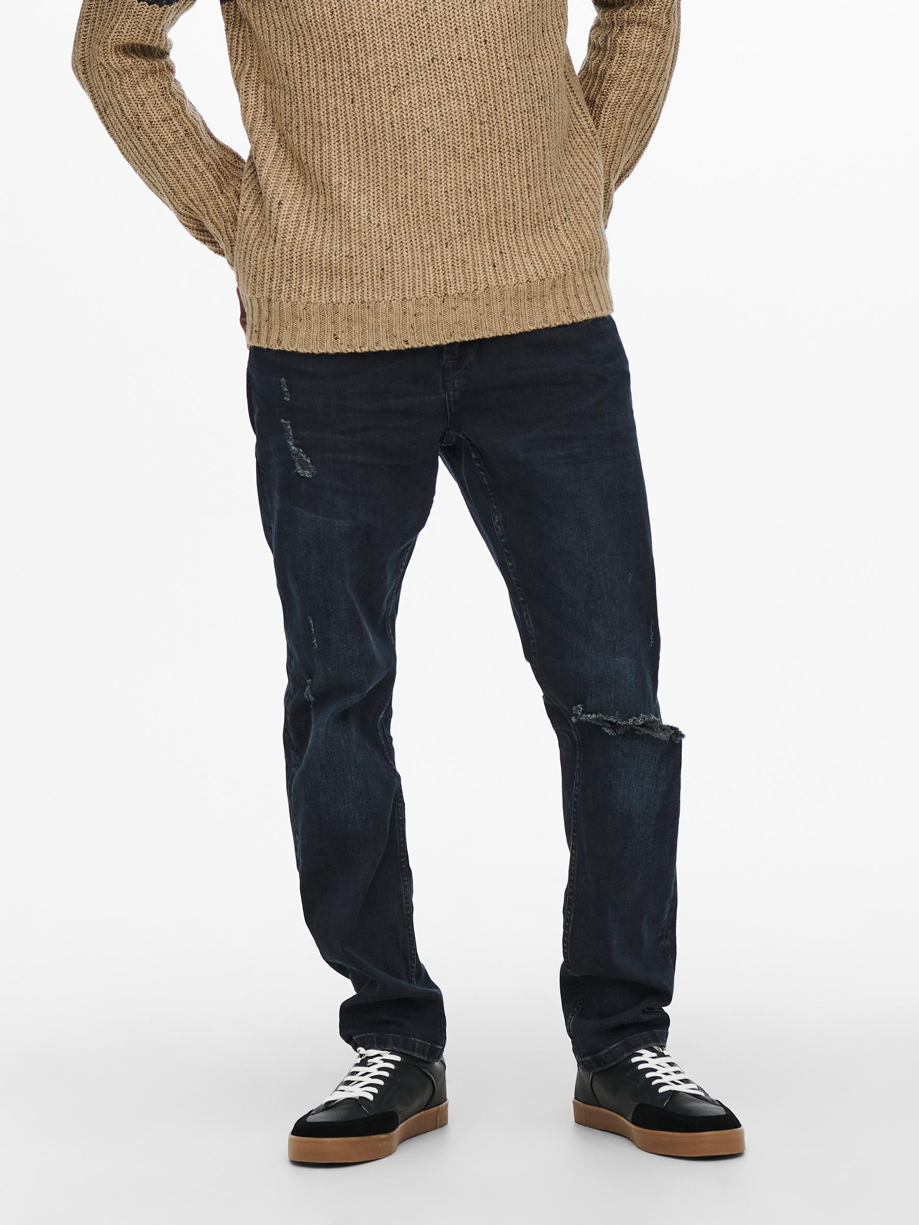 Only & Sons jeans ONSLOOM LIFE SLIM BLUE BLACK PK 9812