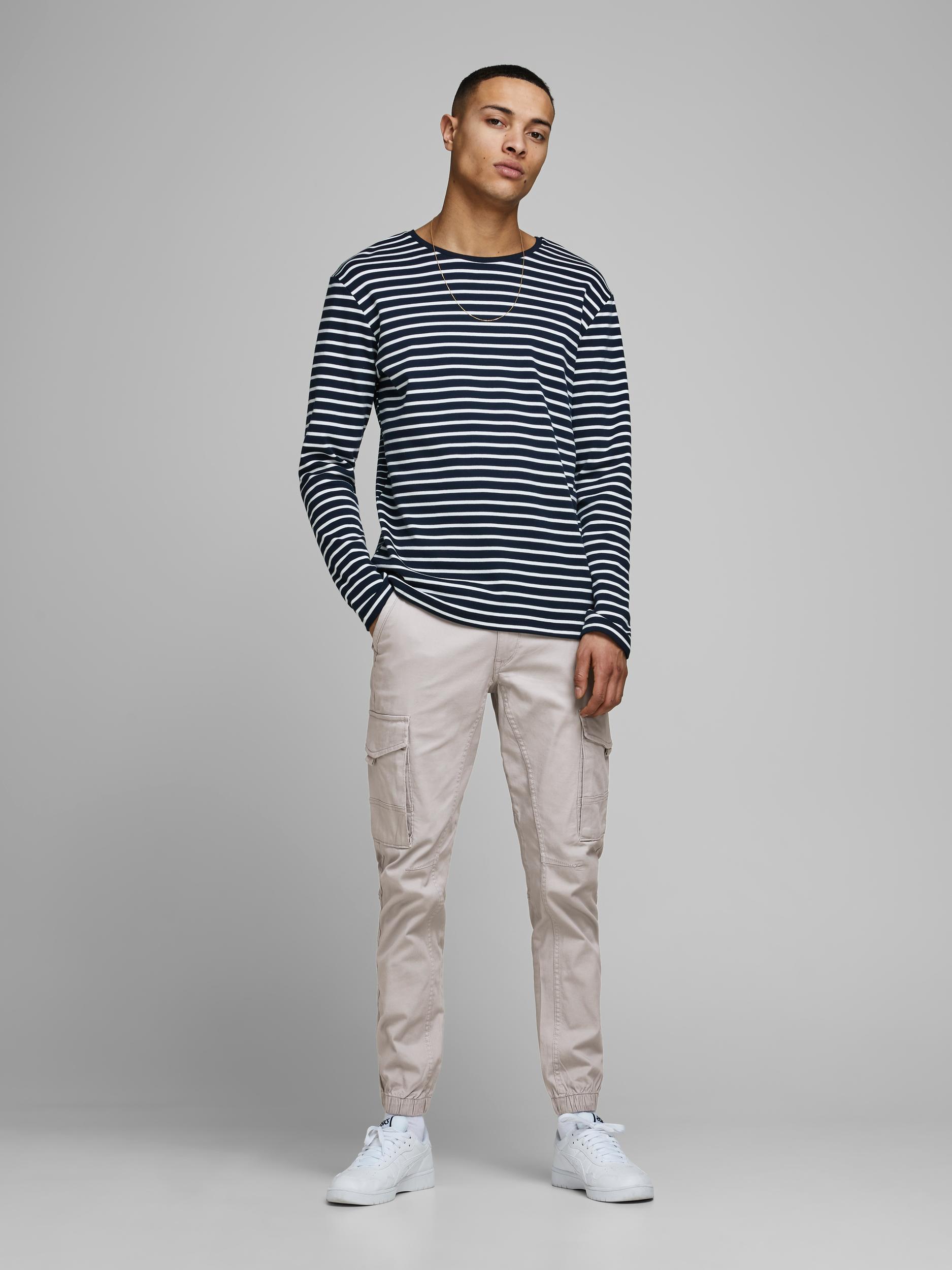Jack & Jones Cargohose JJIPAUL JJFLAKE AKM 542 DRIZZLE STS