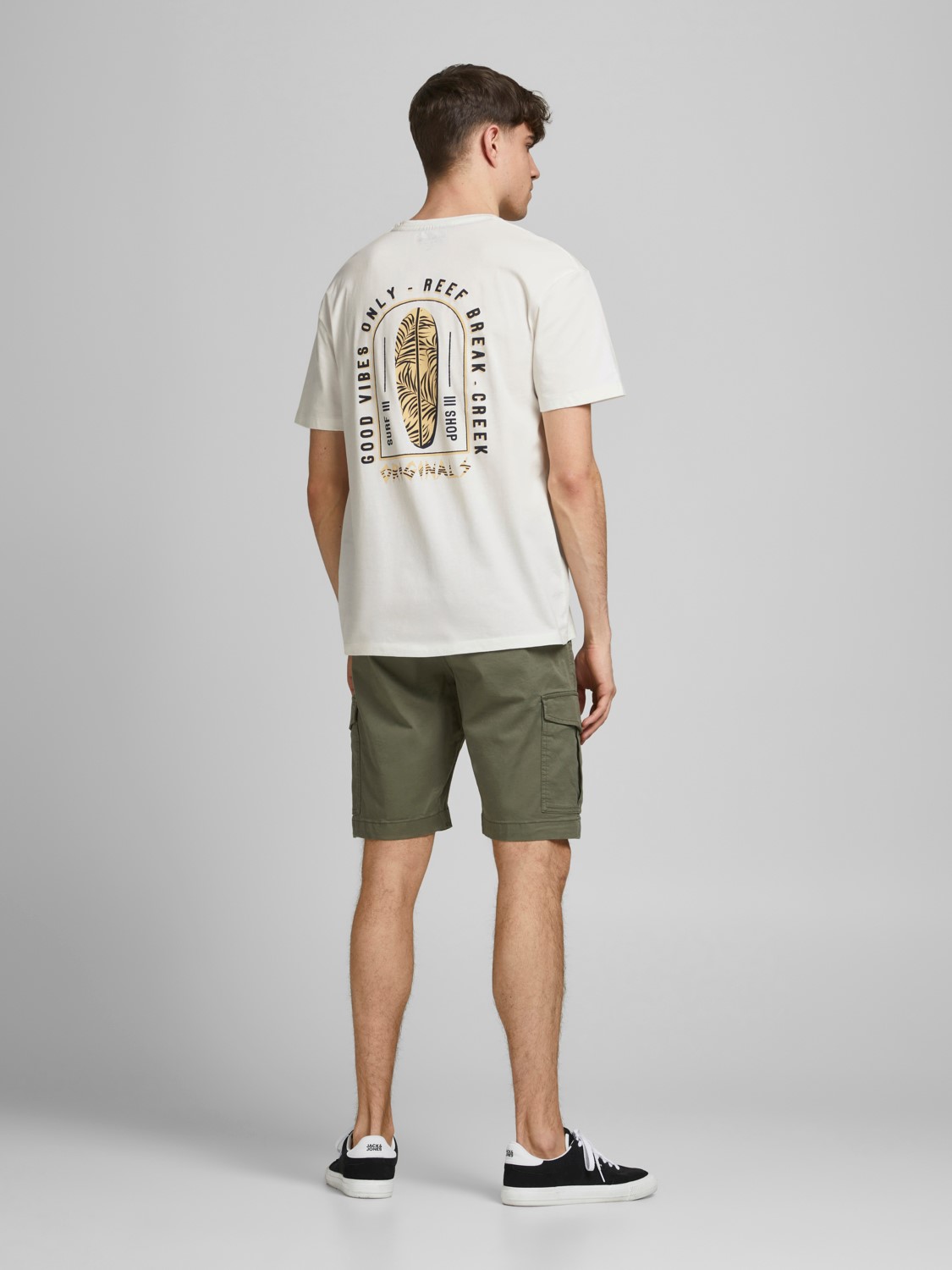 Jack & Jones T-Shirt JORVIBES TEE SS CREW NECK