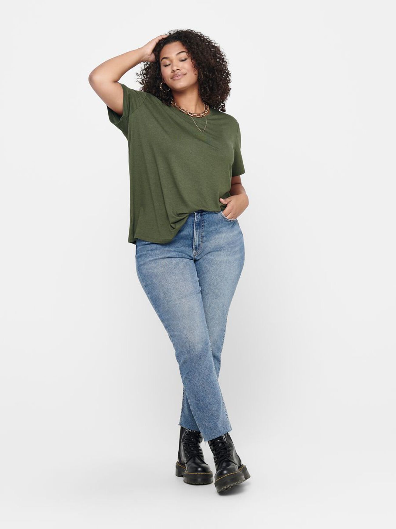 Carmakoma T-Shirt CARCARMAKOMA SS TOP