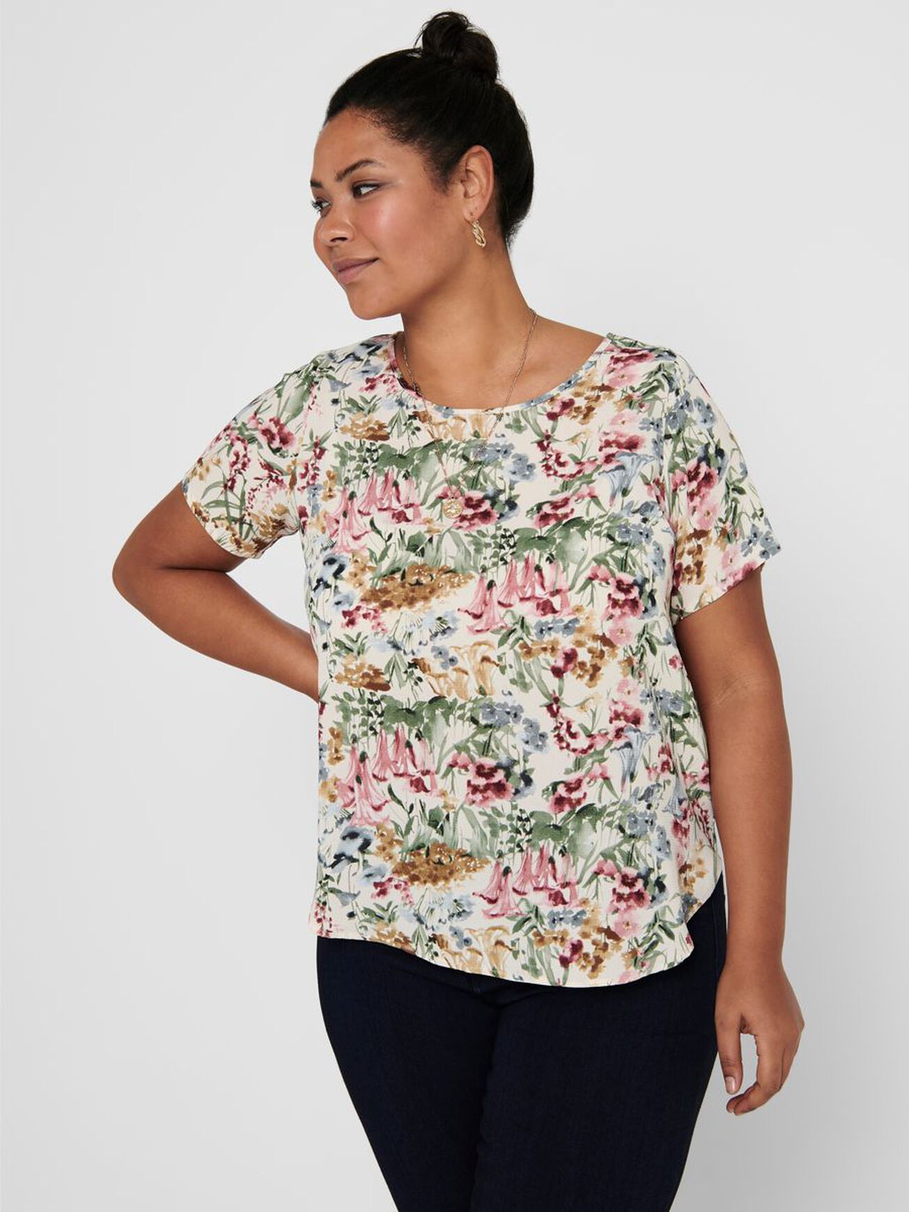 Carmakoma Top CARVICA SS AOP TOP NOOS