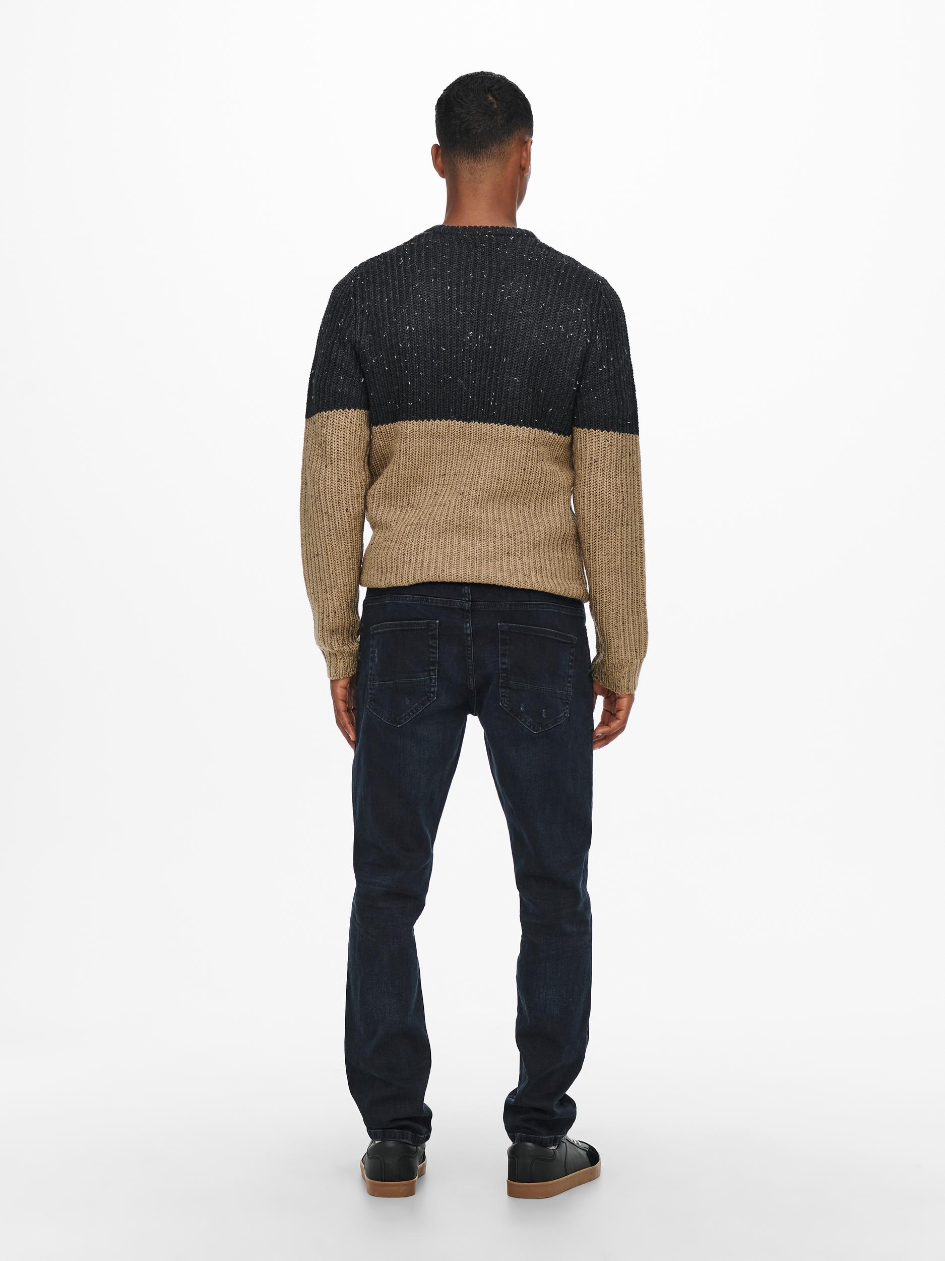 Only & Sons jeans ONSLOOM LIFE SLIM BLUE BLACK PK 9812