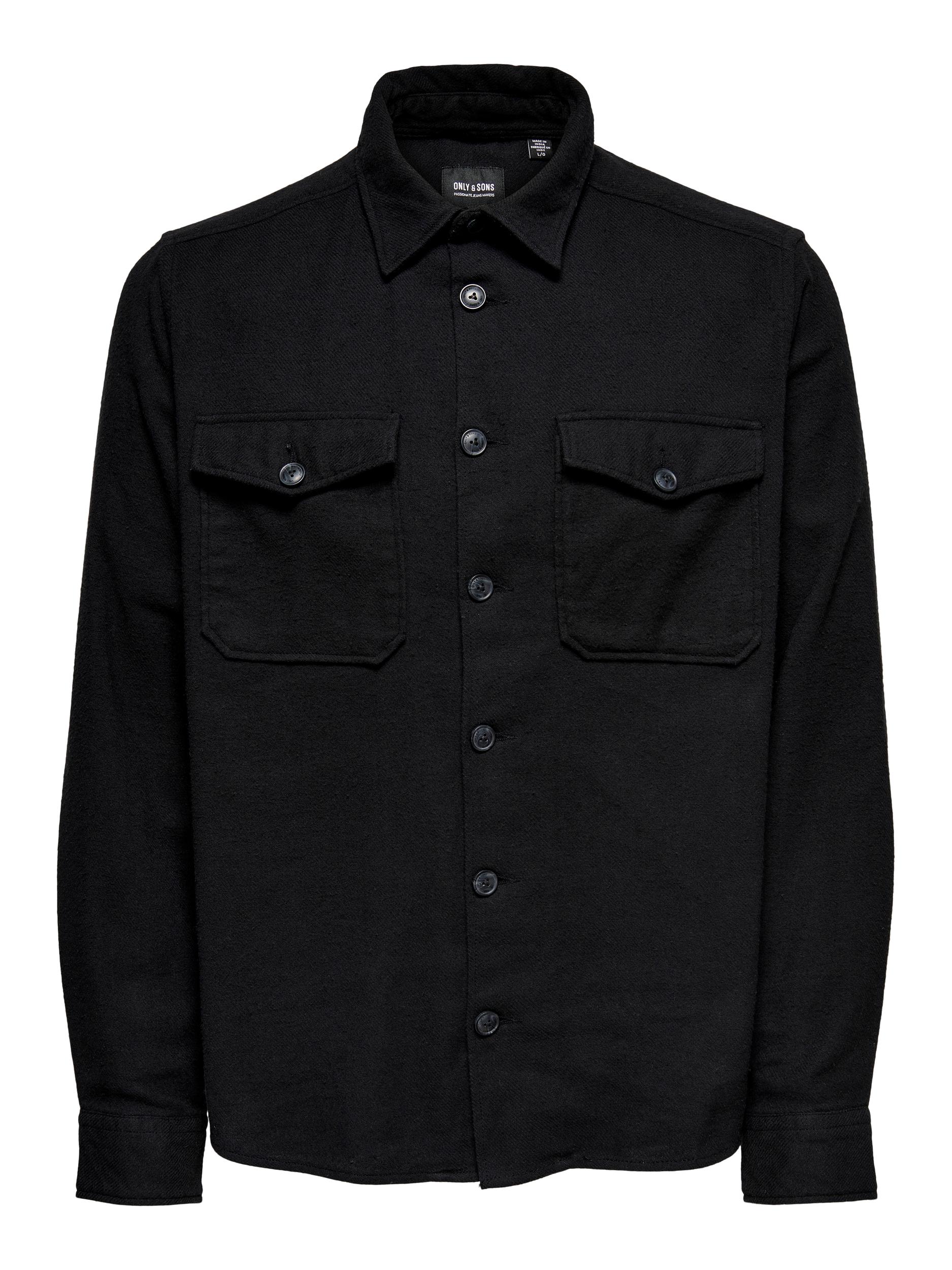 Only & Sons Hemdjacke ONSMILO LS SOLID OVERSHIRT NOOS
