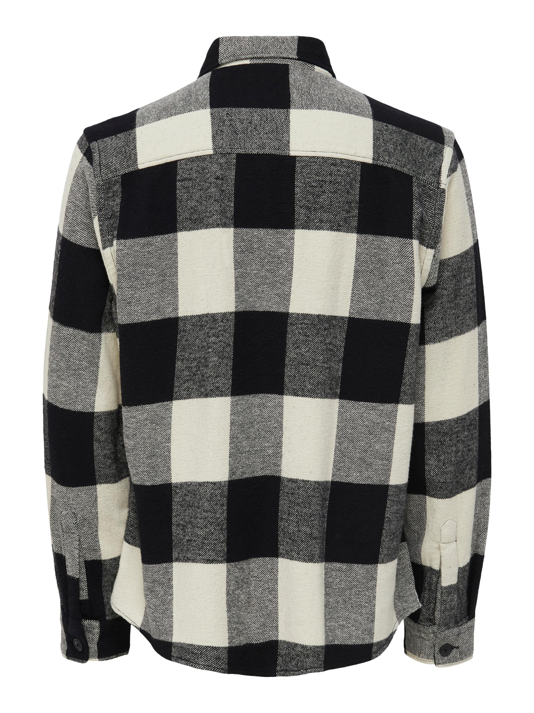 Only & Sons Hemd ONSMILO LS CHECK OVERSHIRT NOOS