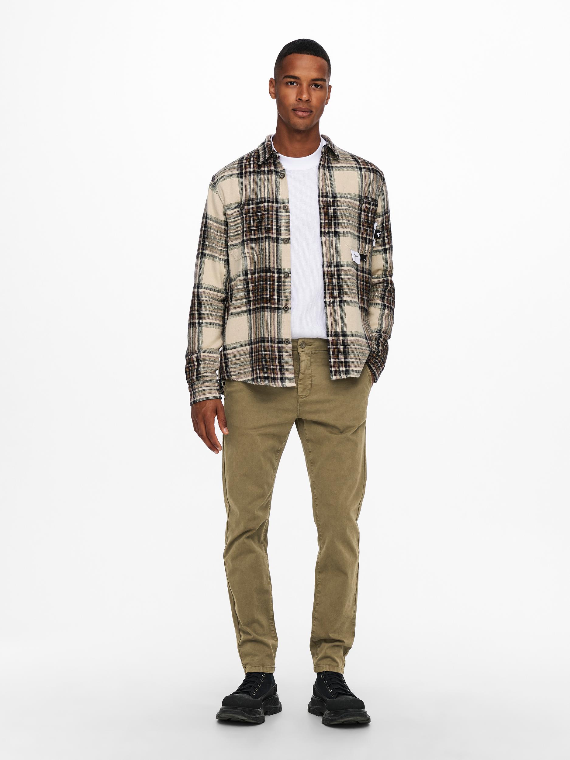 Only & Sons Chinohose ONSPETE LIFE SLIM TWILL MA 9934 NOOS