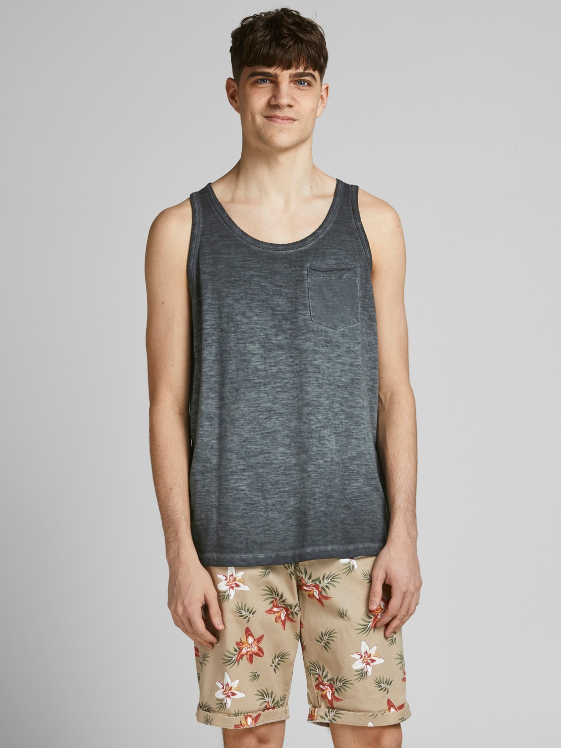 Jack & Jones Top JORCOLD DYE TANK TOP SN