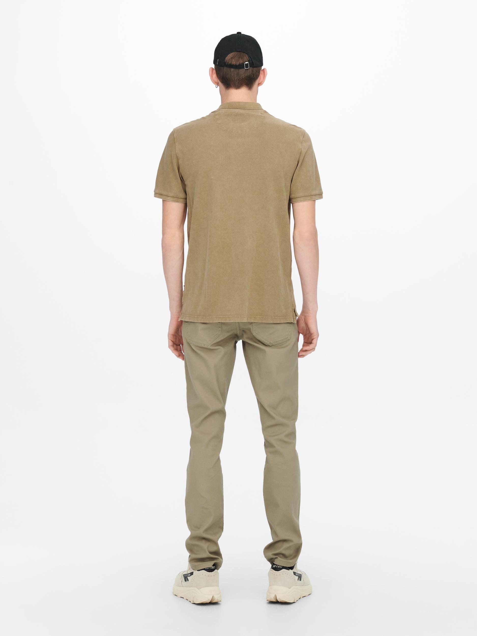 Only & Sons Poloshirt ONSTRAVIS SLIM WASHED SS