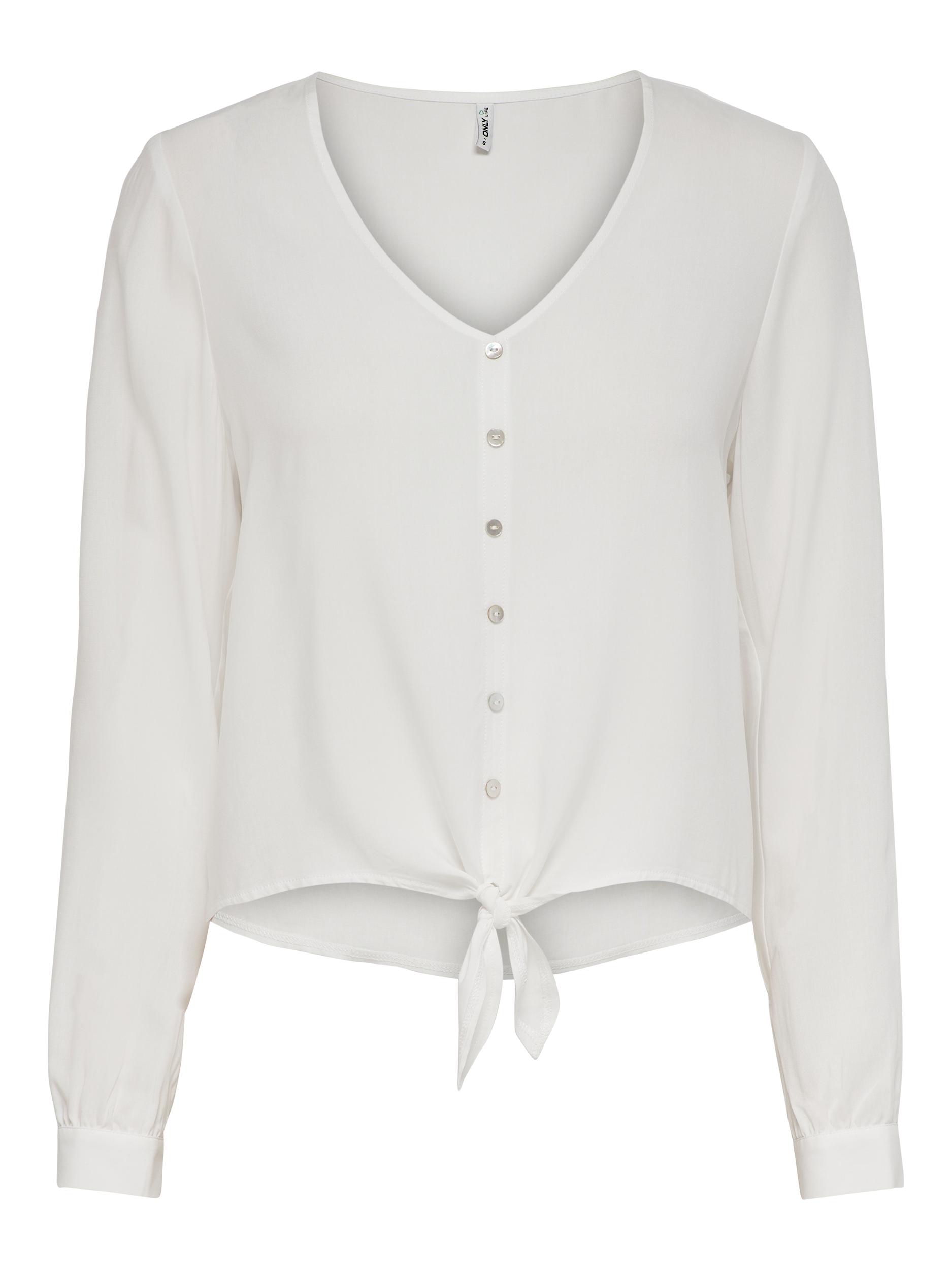 Only T-Shirt ONLNINA LIFE LS TIE SHIRT