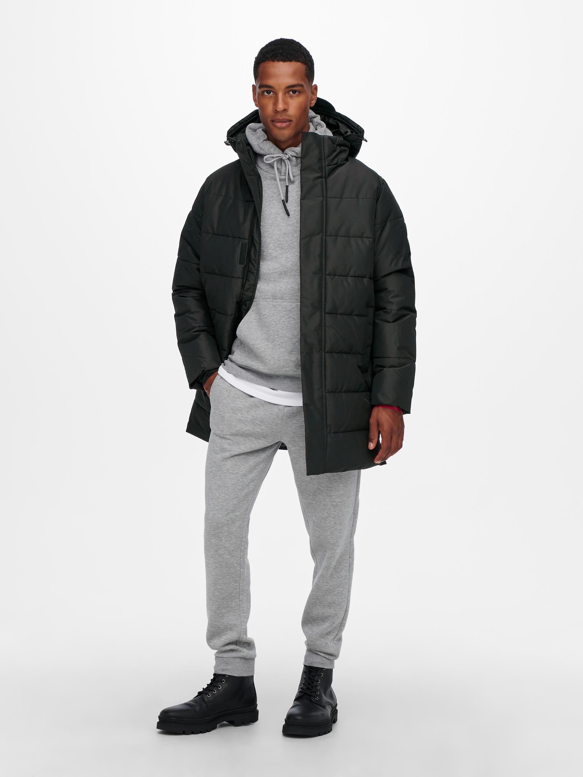 Only & Sons Steppmantel ONSCARL LONG QUILTED COAT OTW