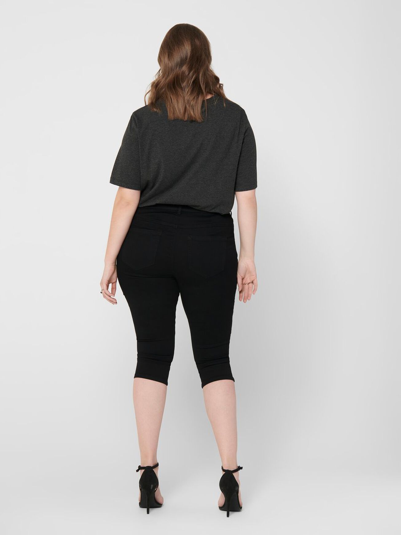 Carmakoma Caprihose CARAUGUSTA LIFE HW SKINNY KNICKERS BLACK