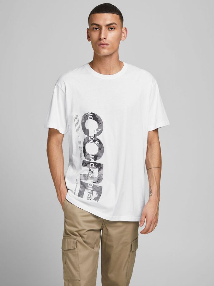 Jack & Jones T-Shirt JCOAXOL TEE SS CREW NECK
