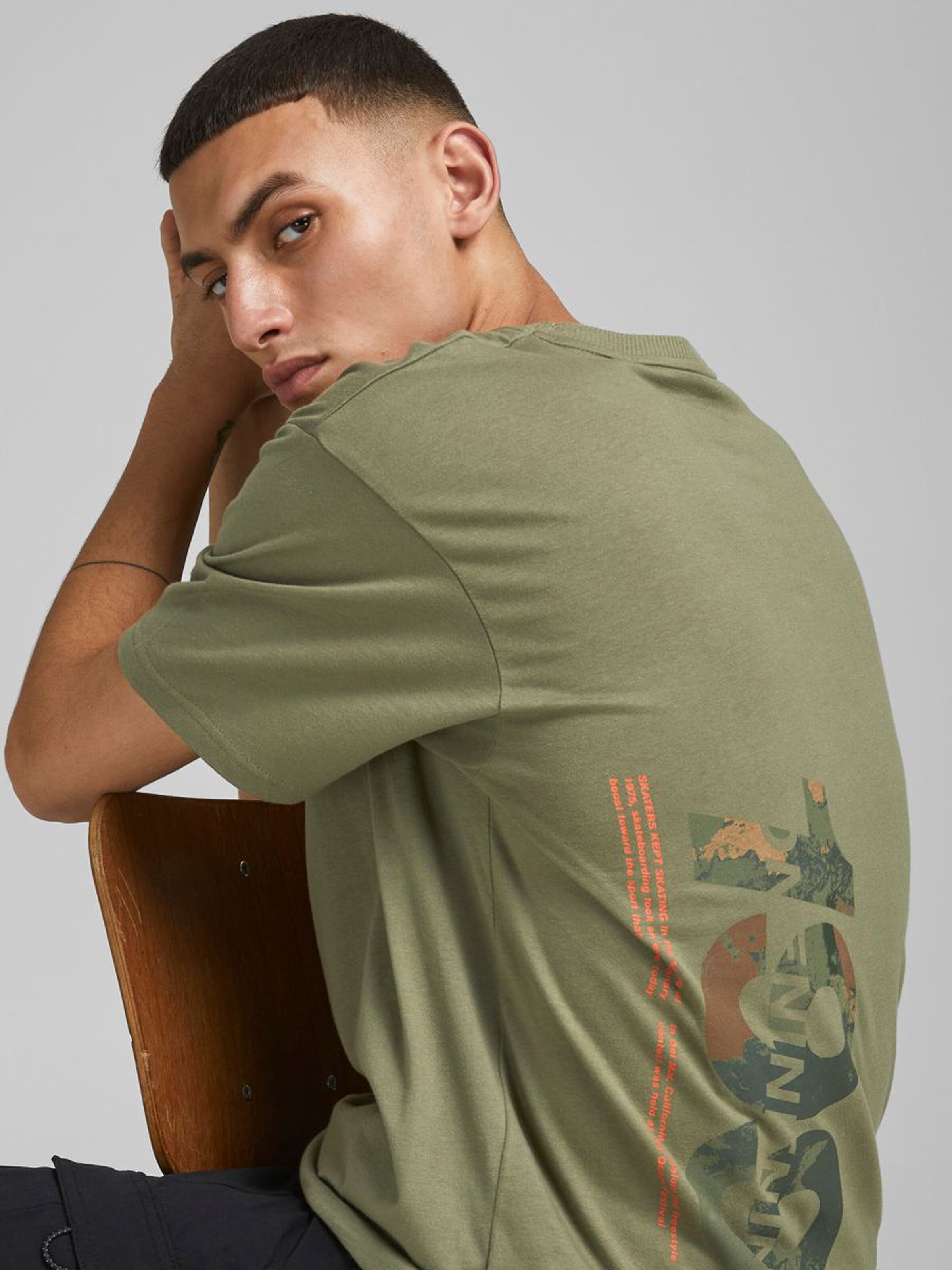 Jack & Jones T-Shirt JCOAXOL TEE SS CREW NECK