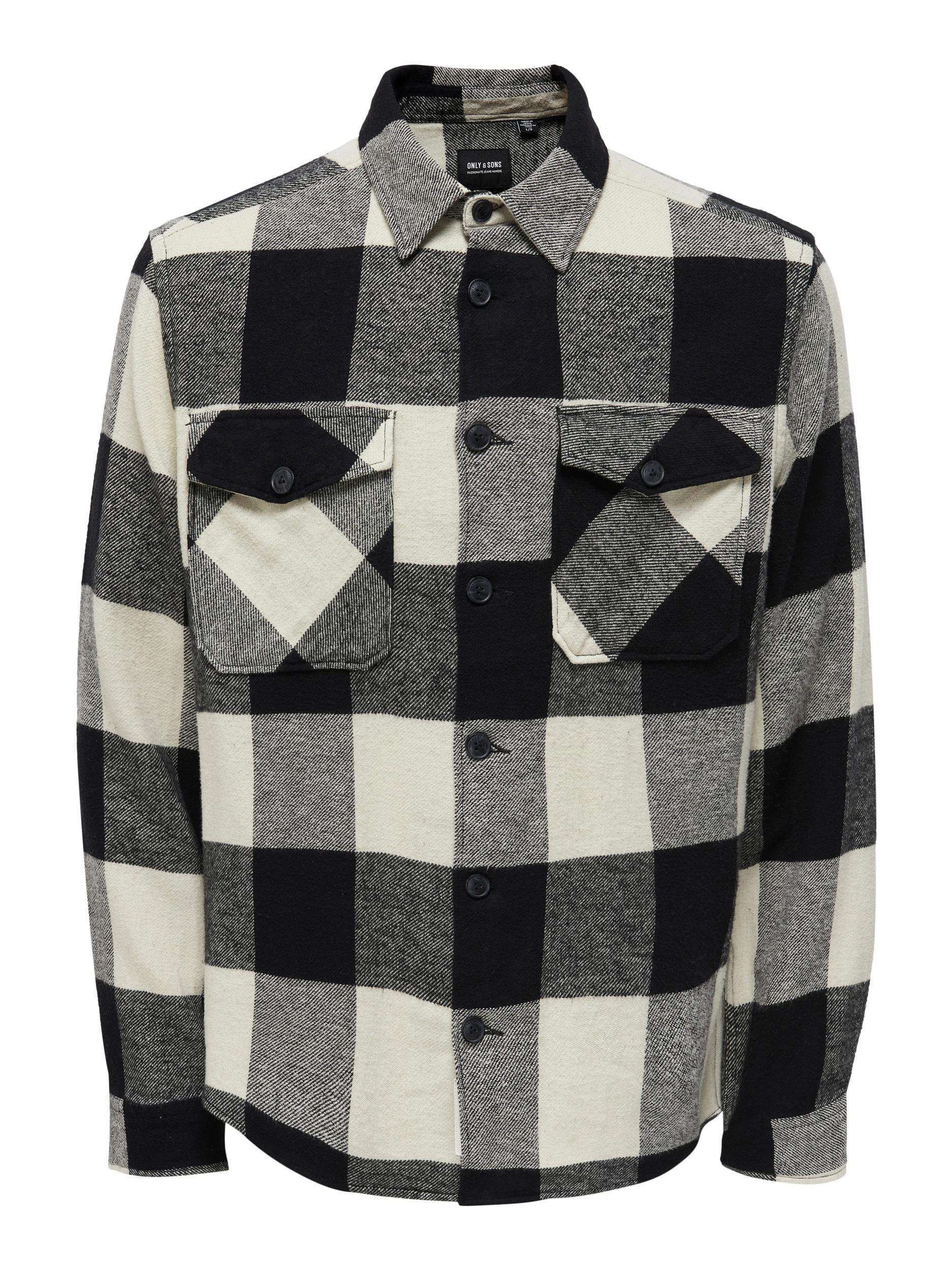 Only & Sons Hemd ONSMILO LS CHECK OVERSHIRT NOOS