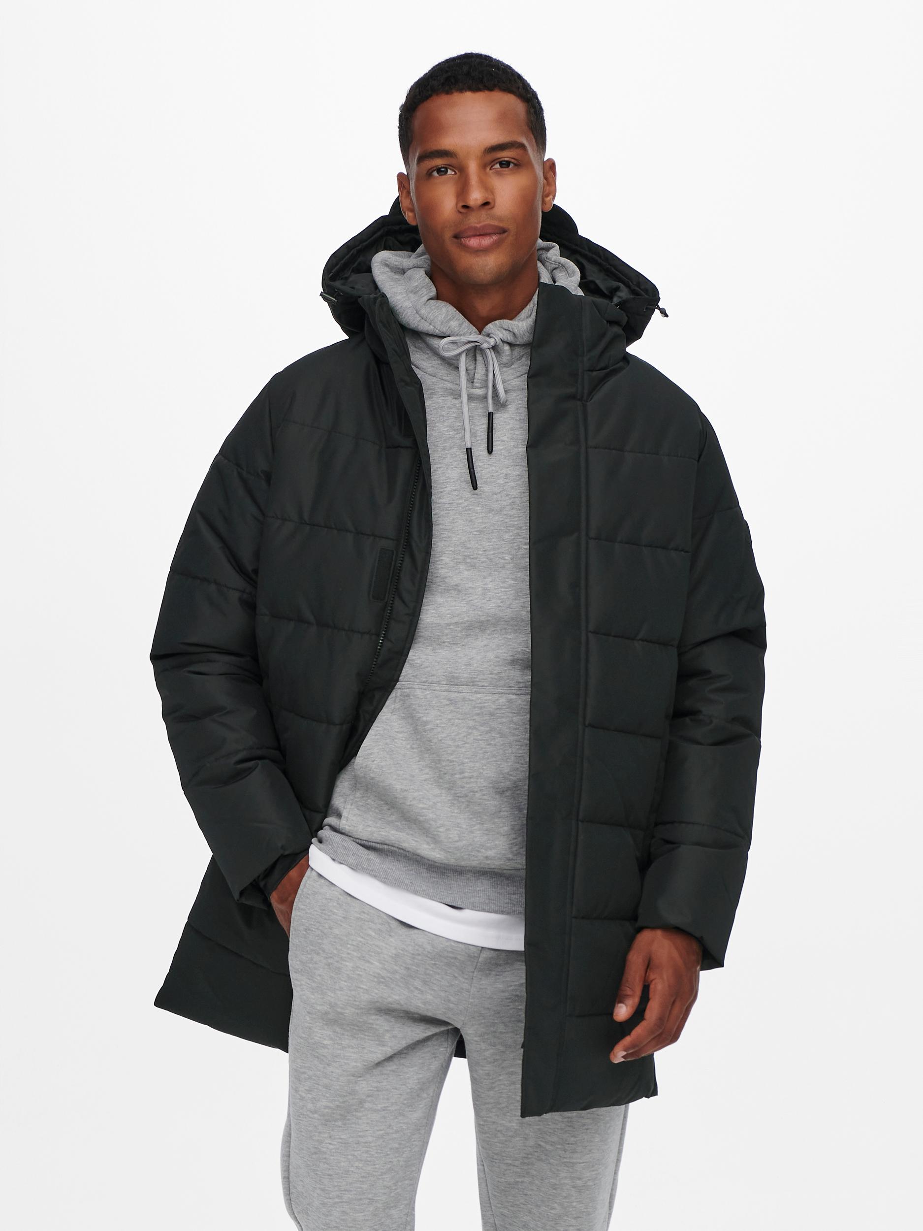Only & Sons Steppmantel ONSCARL LONG QUILTED COAT OTW