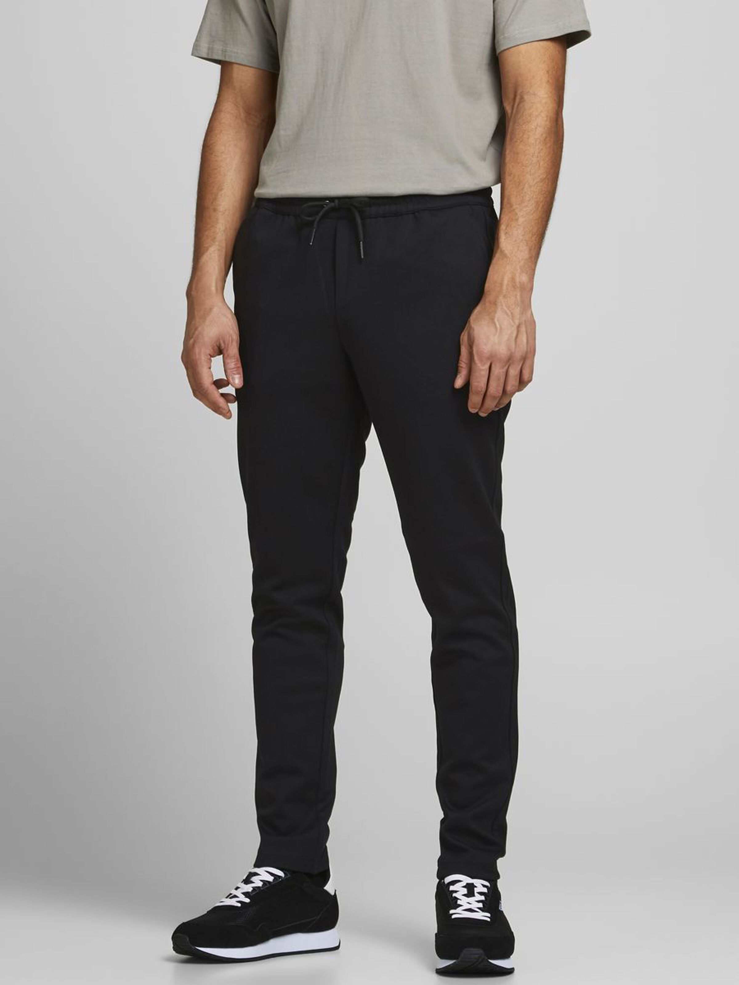 Jack & Jones Chinohose JJIWILL JJPHIL NOR BLACK