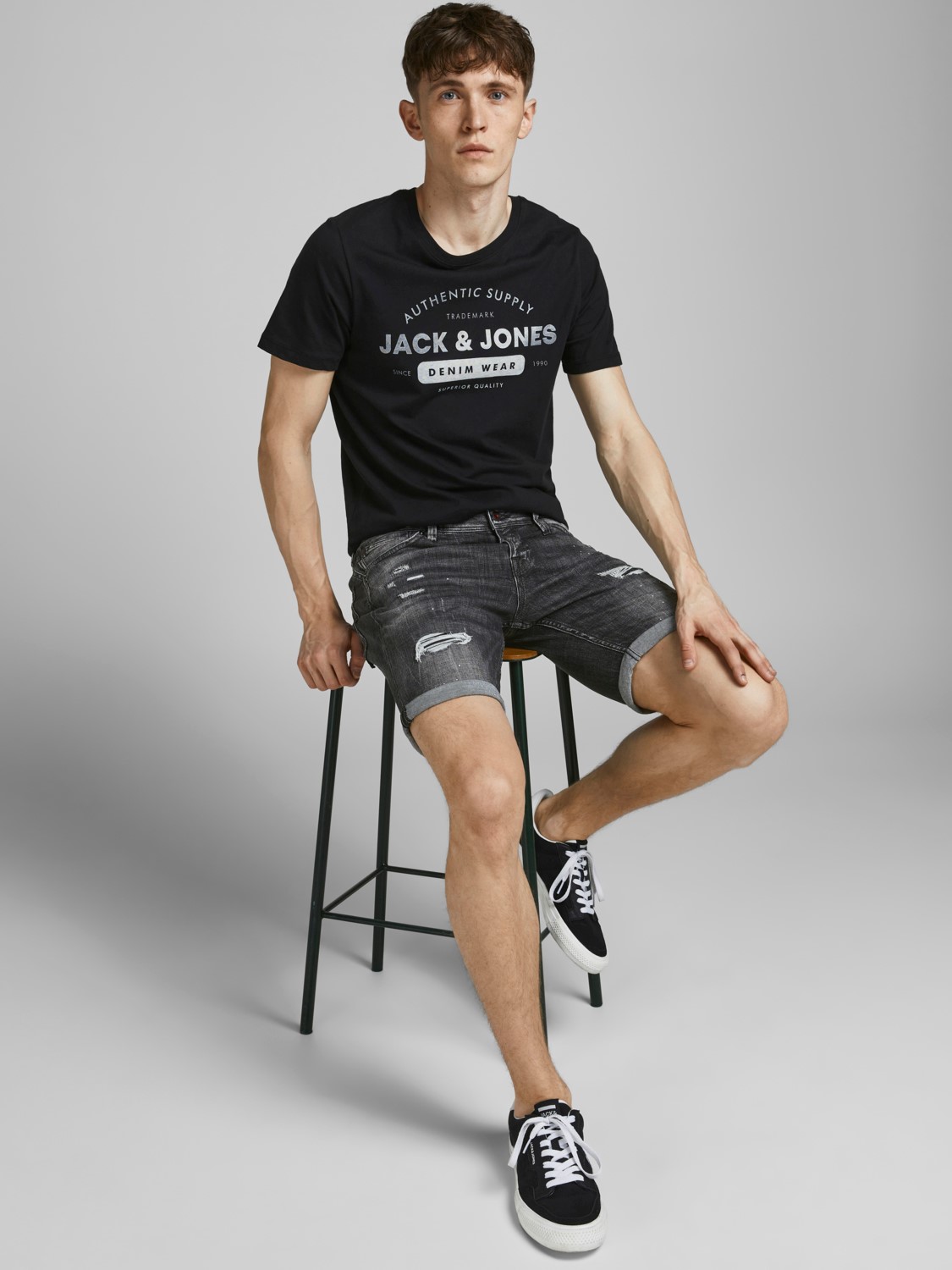 Jack & Jones Shorts JJIRICK JJFOX SHORTS GE 540 50SPS STS