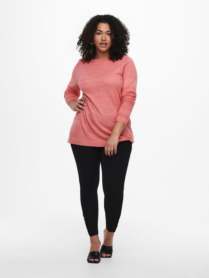 Carmakoma Pullover CARAIRPLAIN LS PULLOVER KNT 