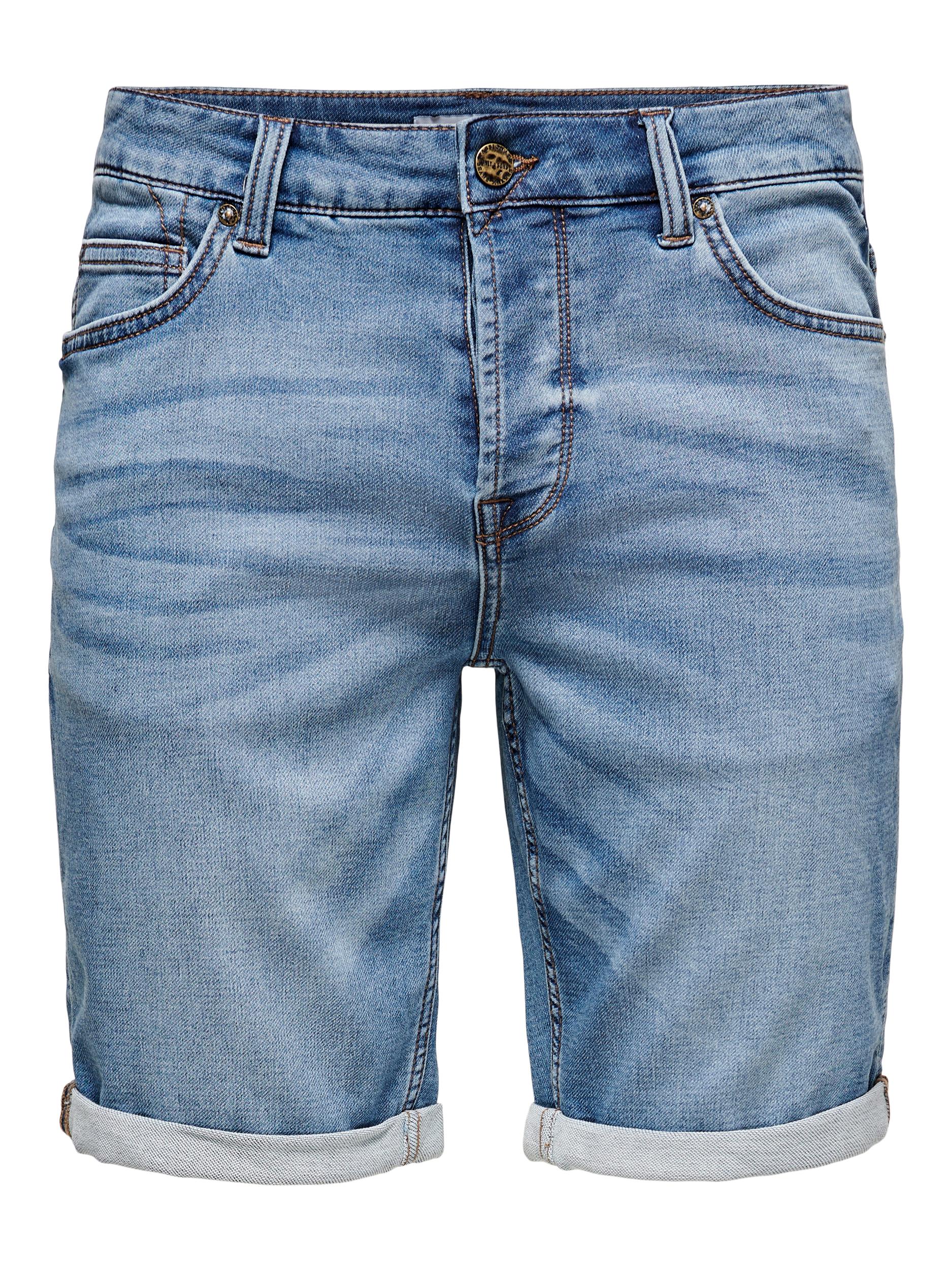 Only & Sons Jeansshort ONSPLY LIFE JOG BLUE SHORTS PK 8584