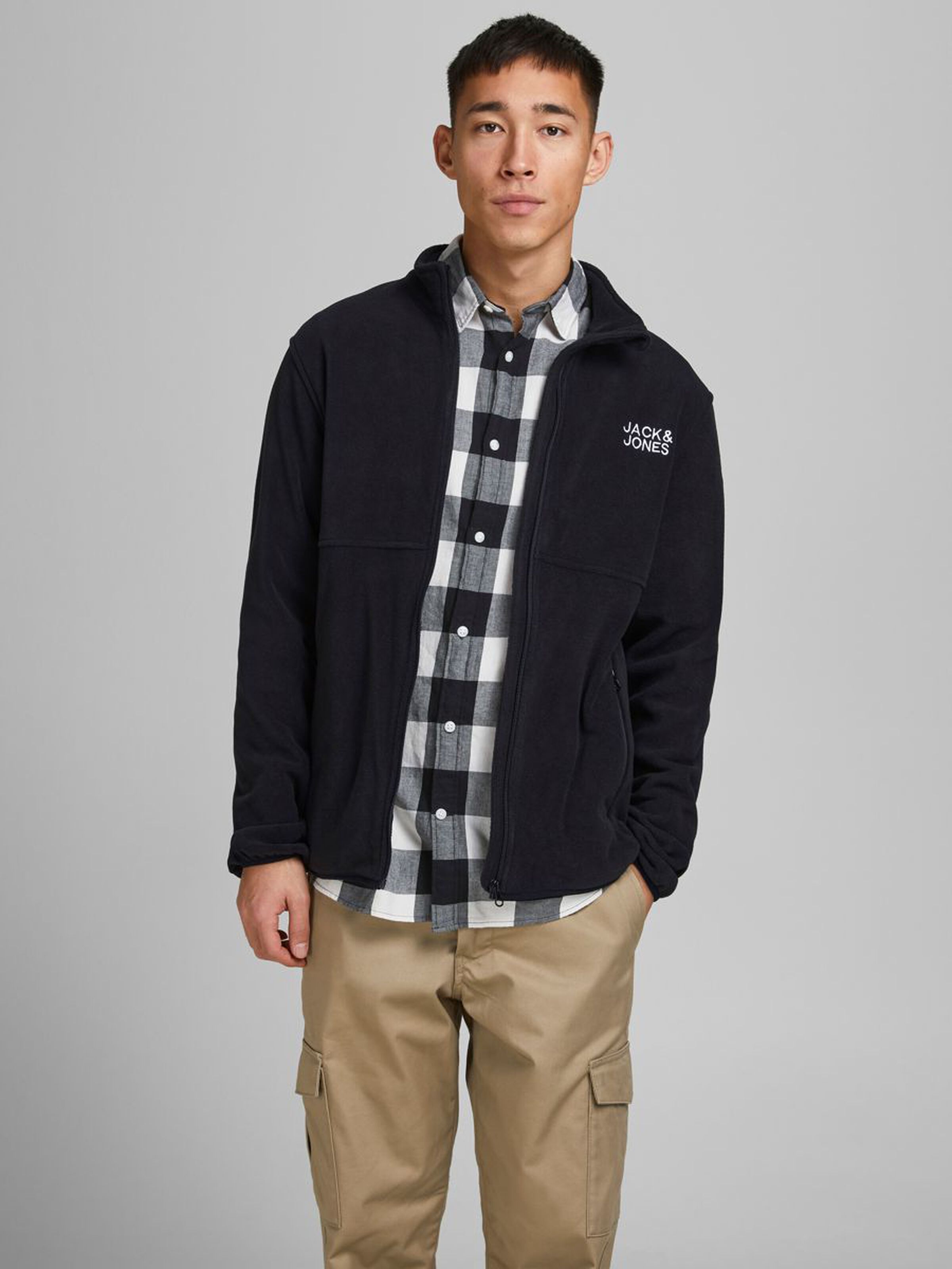 Jack & Jones Jacke JJHYPE FLEECE