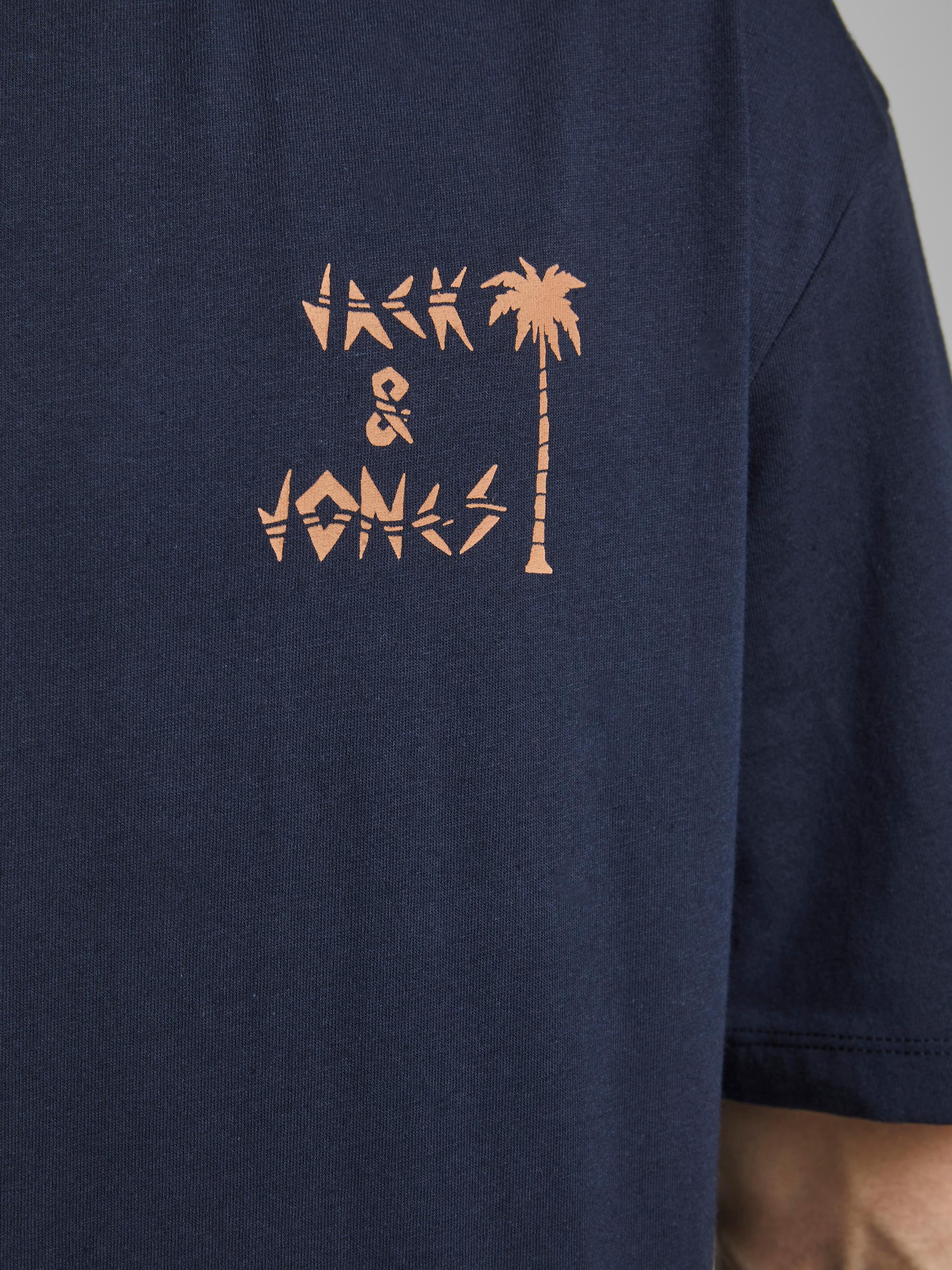 Jack & Jones T-Shirt JORVIBES TEE SS CREW NECK