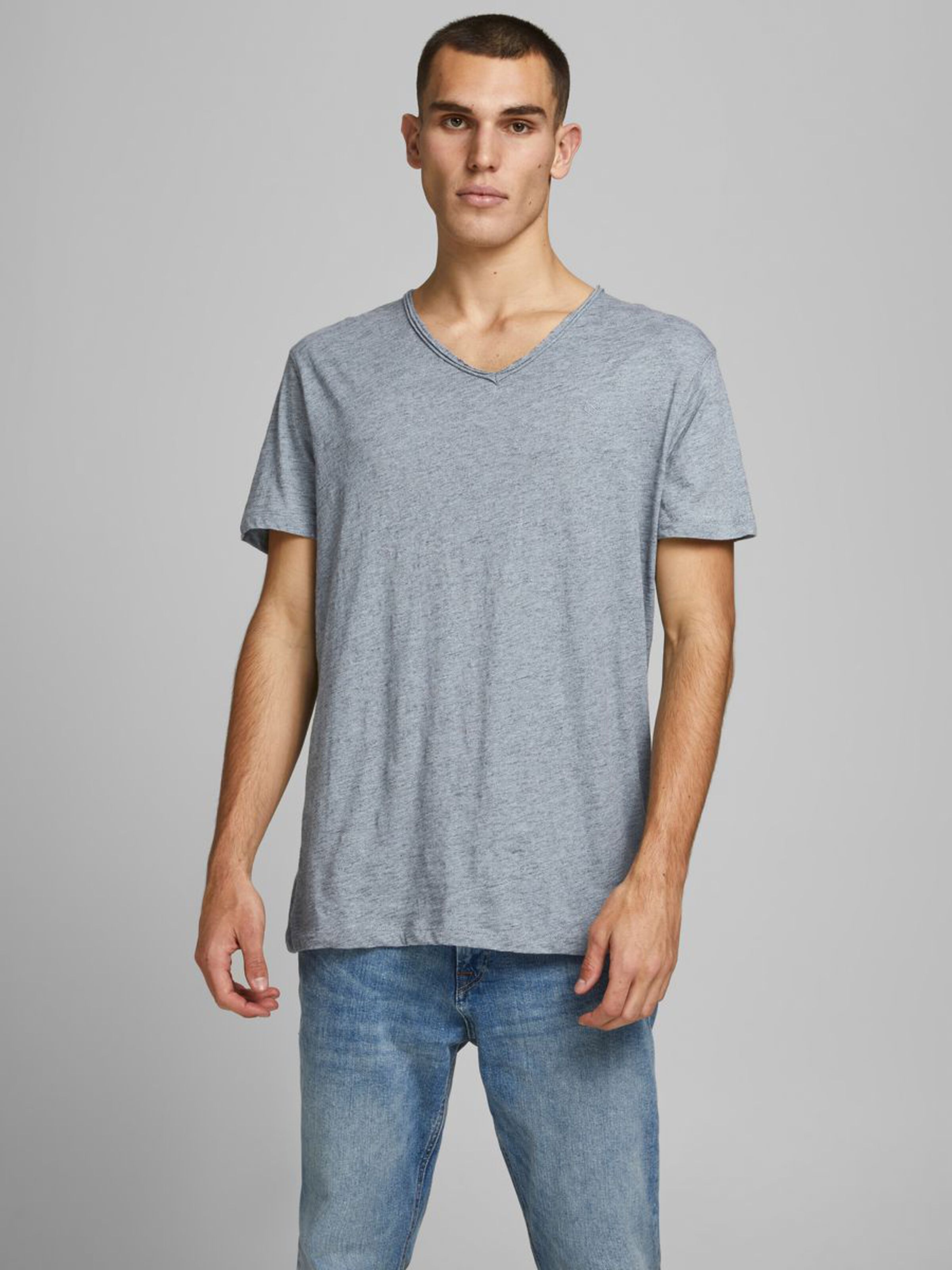 Jack & Jones T-Shirt JPRBLUVANCE TEE SS V-NECK