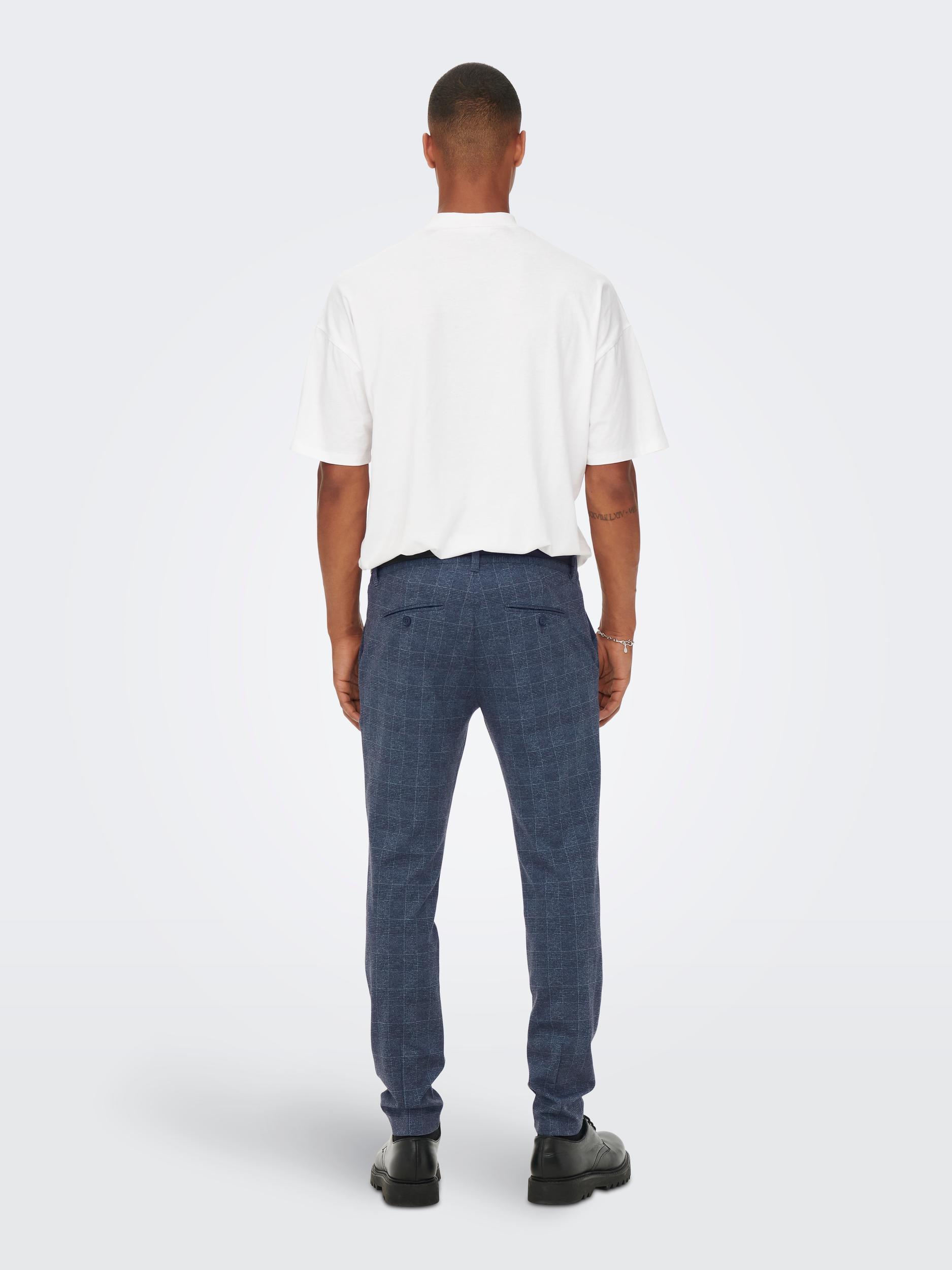 Only & Sons Chinohose ONSMARK CHECK PANTS HY 9887 NOOS