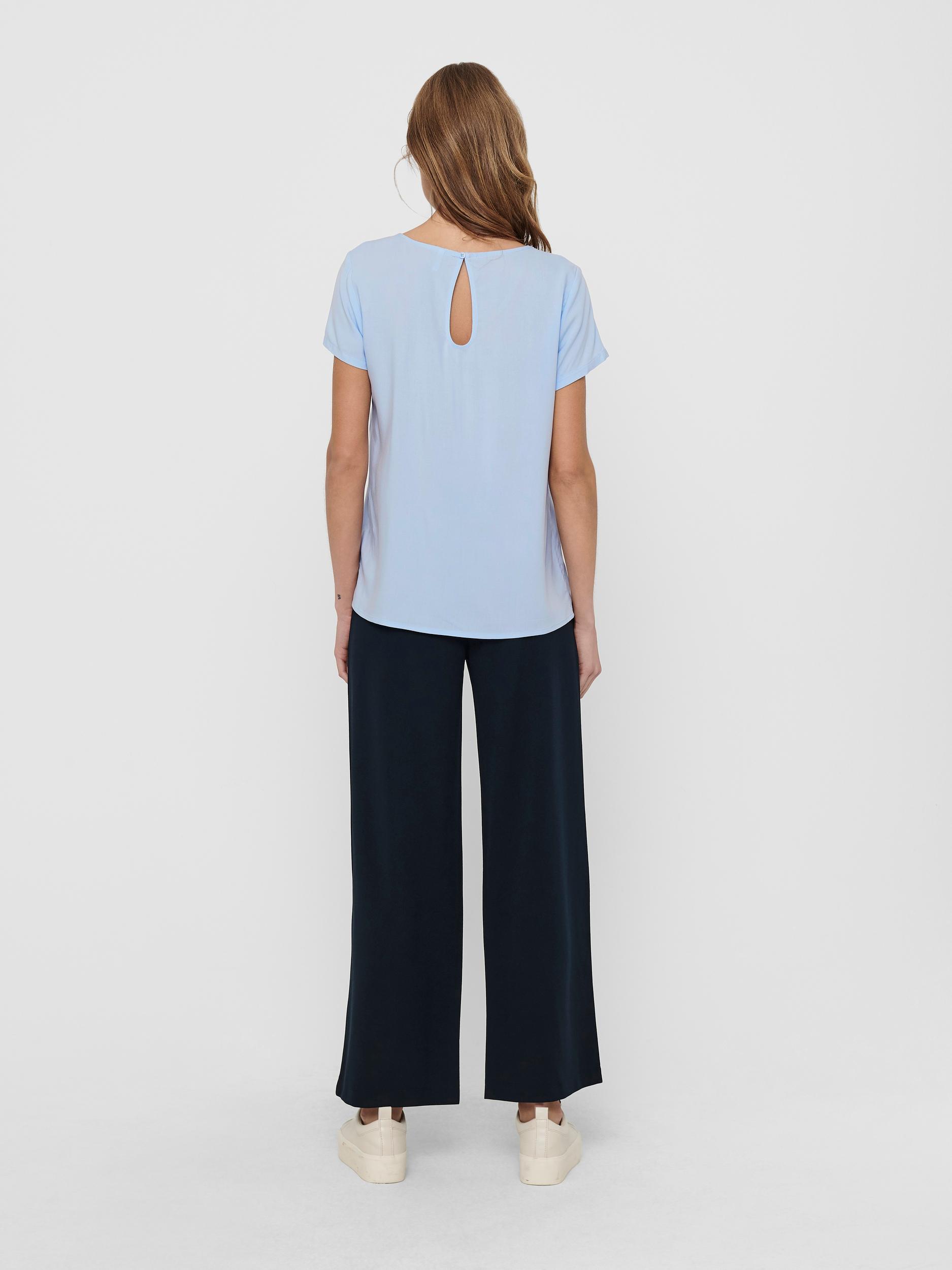 ONLY T-SHIRT ONLFIRST ONE LIFE SS SOLID TOP