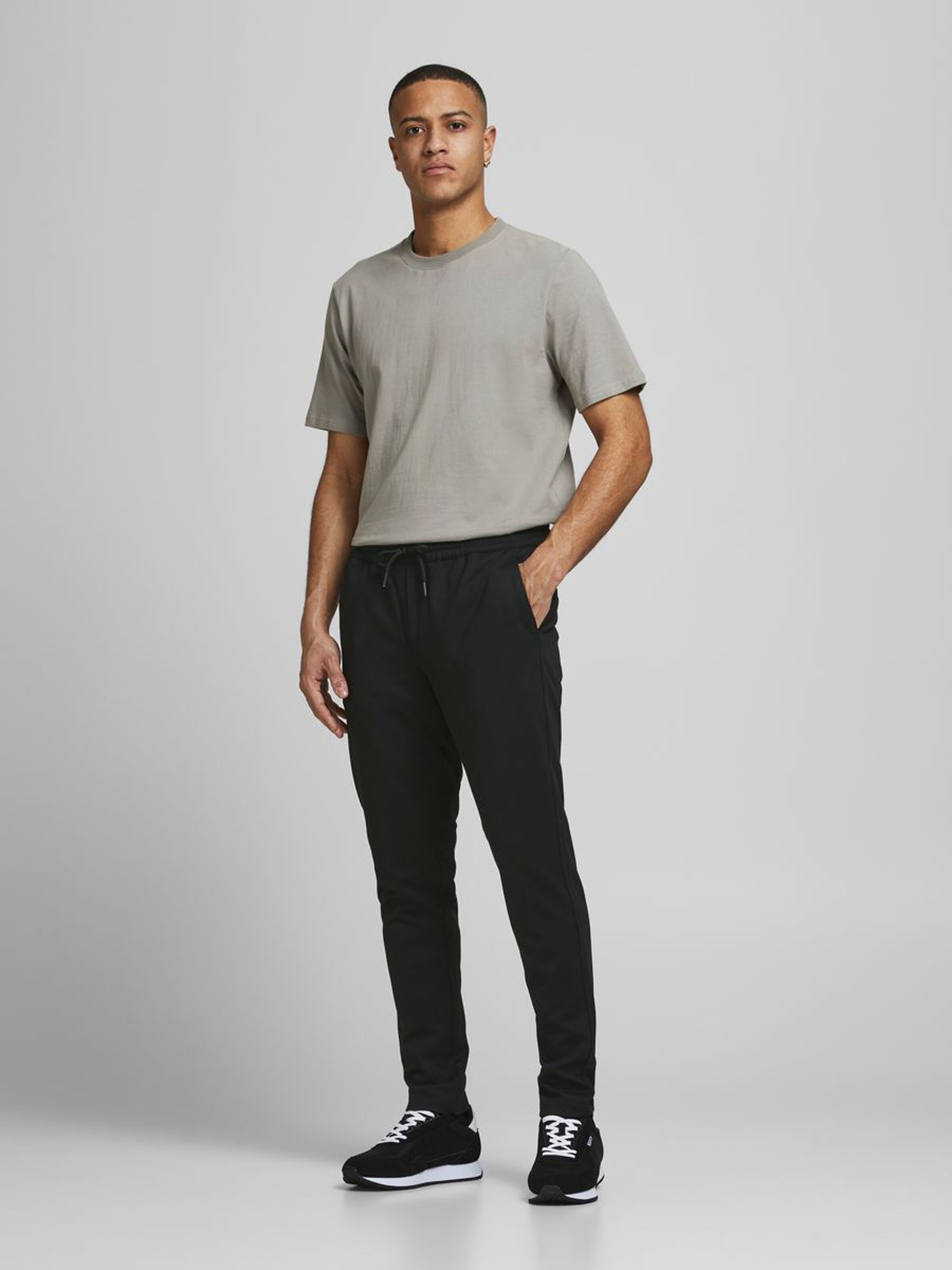 Jack & Jones Chinohose JJIWILL JJPHIL NOR BLACK