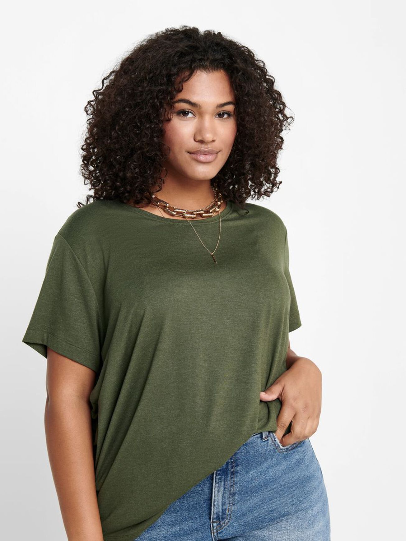 Carmakoma T-Shirt CARCARMAKOMA SS TOP